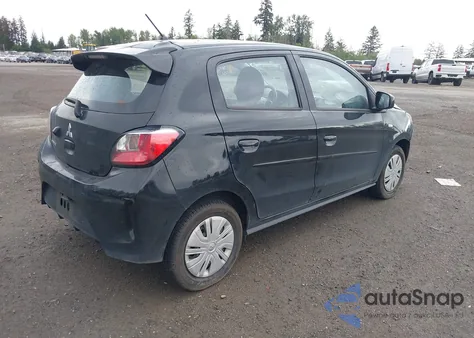 2022 Mitsubishi Mirage Es/Le from USA, damaged, VIN ML32AUHJXNH009861